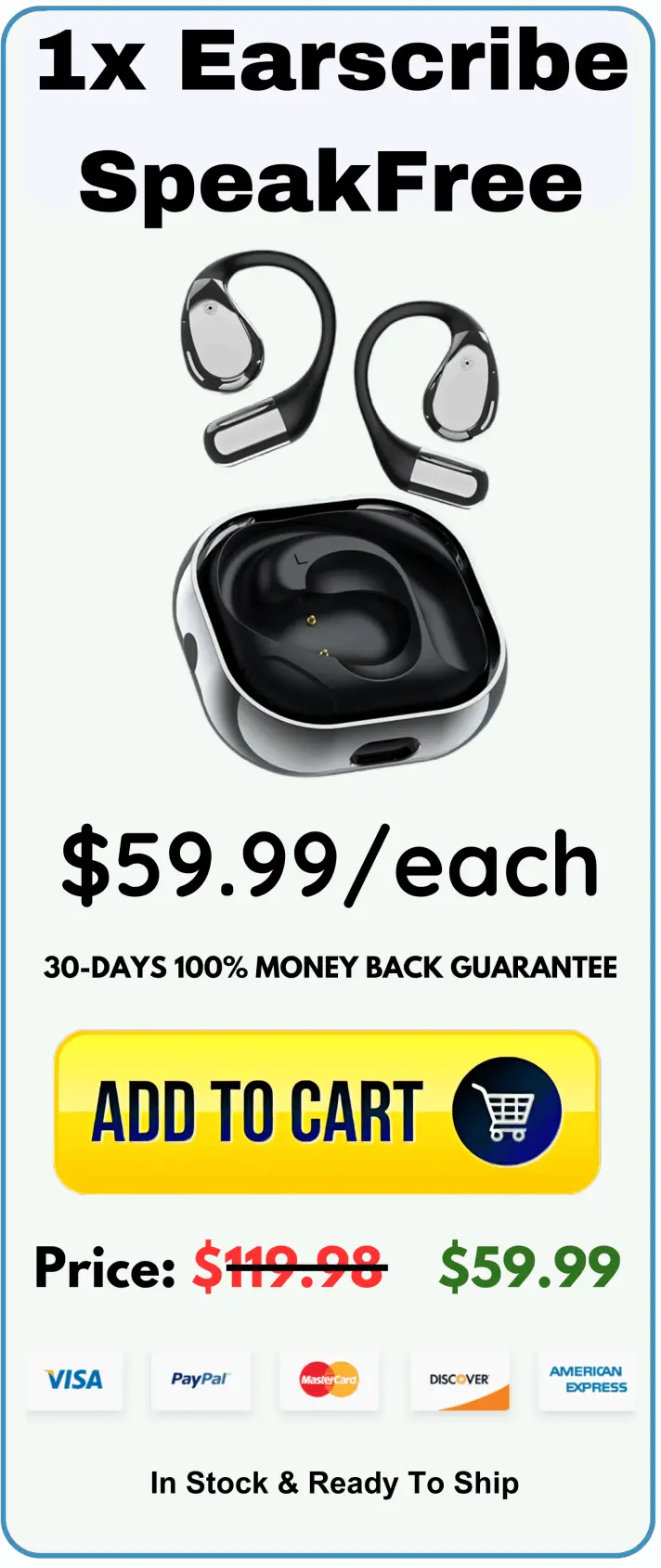 Earscribe SpeakFree Price